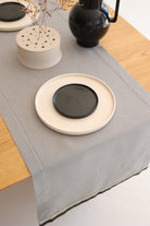 KM Home Collection-Oliva Keten Runner-Masa Örtüleri-5-Milagron.com