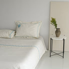 KM Home Collection-Turkuvaz Mercan İşlemeli Nevresim Takımı-Nevresim Takımı-3-Milagron.com