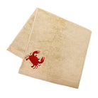 KM Home Collection-Yengeç İşlemeli Pamuk Yüz Havlusu-Havlu & Peştamal-1-Milagron.com