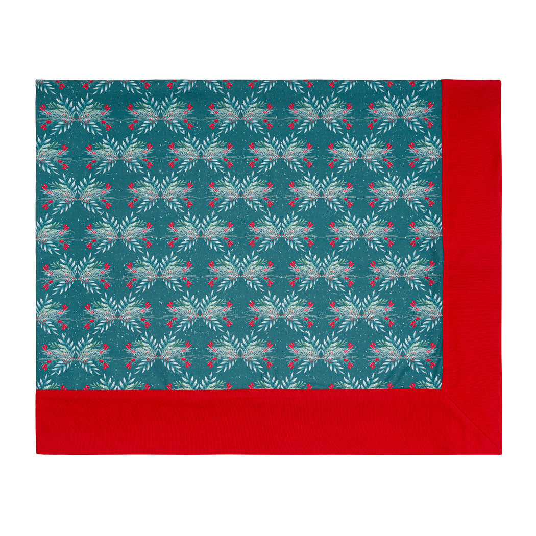 KM Home Collection-Yılbaşı Ağacı Desenli Masa Örtüsü-Masa Örtüleri-1-Milagron.com