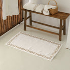 KM Home Collection-Zincir İşlemeli Ayak Havlusu-Havlu & Peştamal-3-Milagron.com