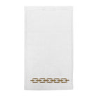 KM Home Collection-Zincir İşlemeli Pamuk El Havlusu-Havlu & Peştamal-1-Milagron.com