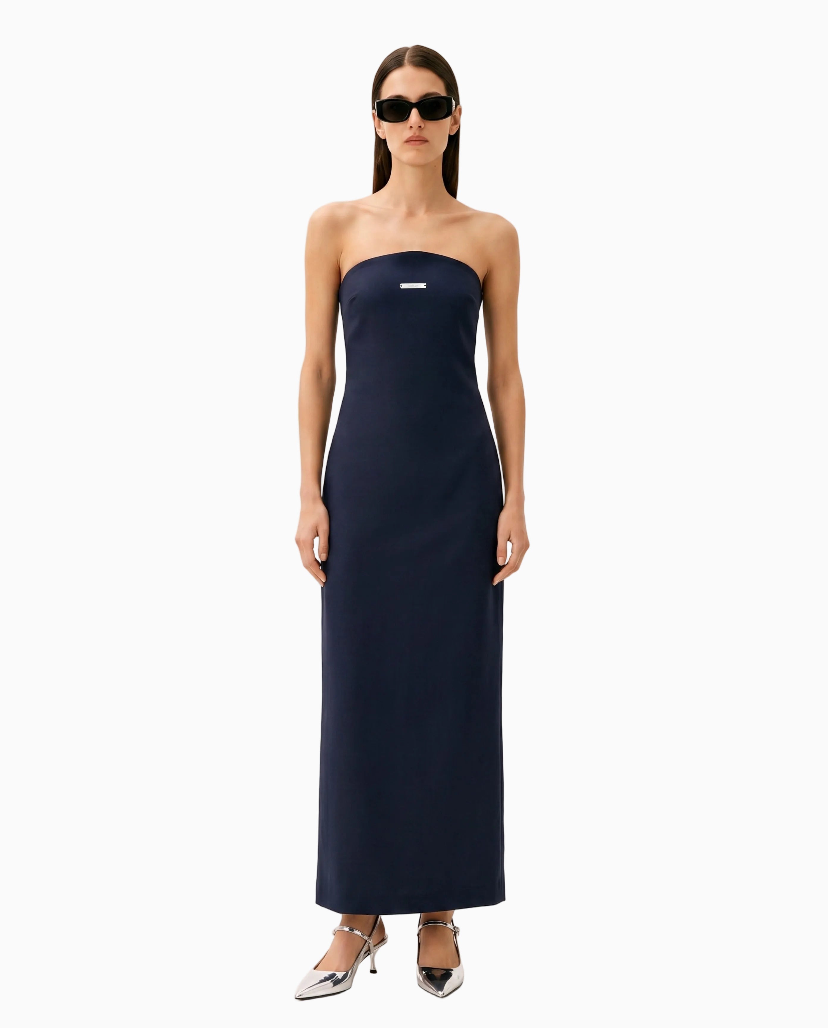 KNTLGY-Kntlgy Autonomist Denim Dress-Elbise-2-Milagron.com