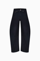 KNTLGY-Kntlgy Slouchy Beyb Navy Denim Pantolon-Pants-1-Milagron.com