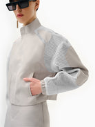 KNTLGY-Kntlgy Space Tech Bomber Ceket-Ceket-4-Milagron.com