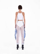 Kntlgy White Halter Neck T-Shirt