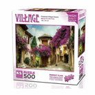 KS Puzzle-20062 Flowered Village Houses 500 Parça Puzzle-Puzzle-1-Milagron.com