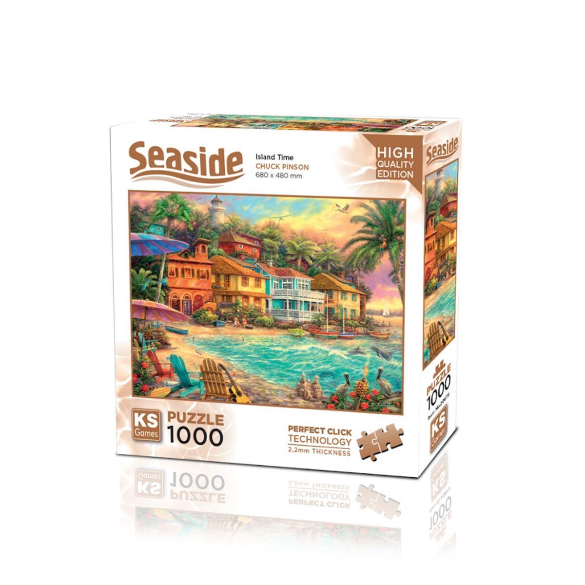 KS Puzzle-20673 Ada Zamanı 1000 Parça Puzzle Ks Puzzle-Puzzle-1-Milagron.com