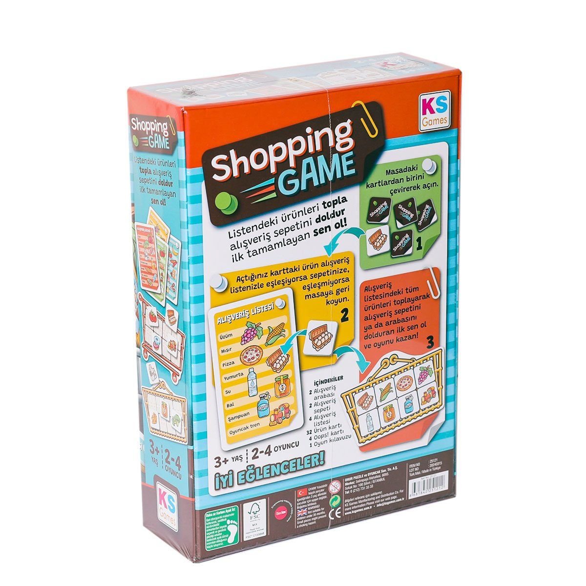KS Puzzle-25121 Shopping Game Oyunu Ks Games-Kutu Oyunları-2-Milagron.com