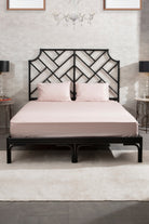 Kaay-Kaay Pamuk Saten Yastık Kılıfı Dahil Lastikli Çarşaf Seti 100x200 Tek Kişilik Pudra-Nevresim Takımı-3-Milagron.com