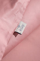 Kaay-Kaay Pamuk Saten Yastık Kılıfı Dahil Nevresim Seti 160x220 Tek Kişilik Pembe-Nevresim Takımı-5-Milagron.com