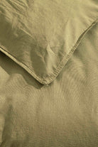 Kaay-Kaay Premium Lastikli Çarşaf Dahil Nevresim Takımı 200x220 Çift Kişilik Yağ Yeşili-Nevresim Takımı-6-Milagron.com