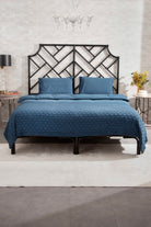 Kaay-Kaay Stone Wash Pike / Yatak Örtüsü 200x240 Çift Kişilik Lacivert-Pike-4-Milagron.com