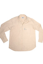 Kahshan-Beige 'saint' Women Oversize Linen Shirt-Gömlek-4-Milagron.com