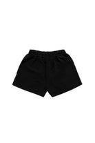 Kahshan-Black 'freedom' Linen Shorts-Şort-2-Milagron.com
