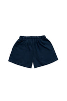 Kahshan-Navy 'Freedom' Linen Shorts-Şort-5-Milagron.com