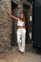 Kahshan-White 'petit' Top-Top-1-Milagron.com