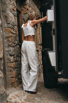 Kahshan-White 'petit' Top-Top-2-Milagron.com