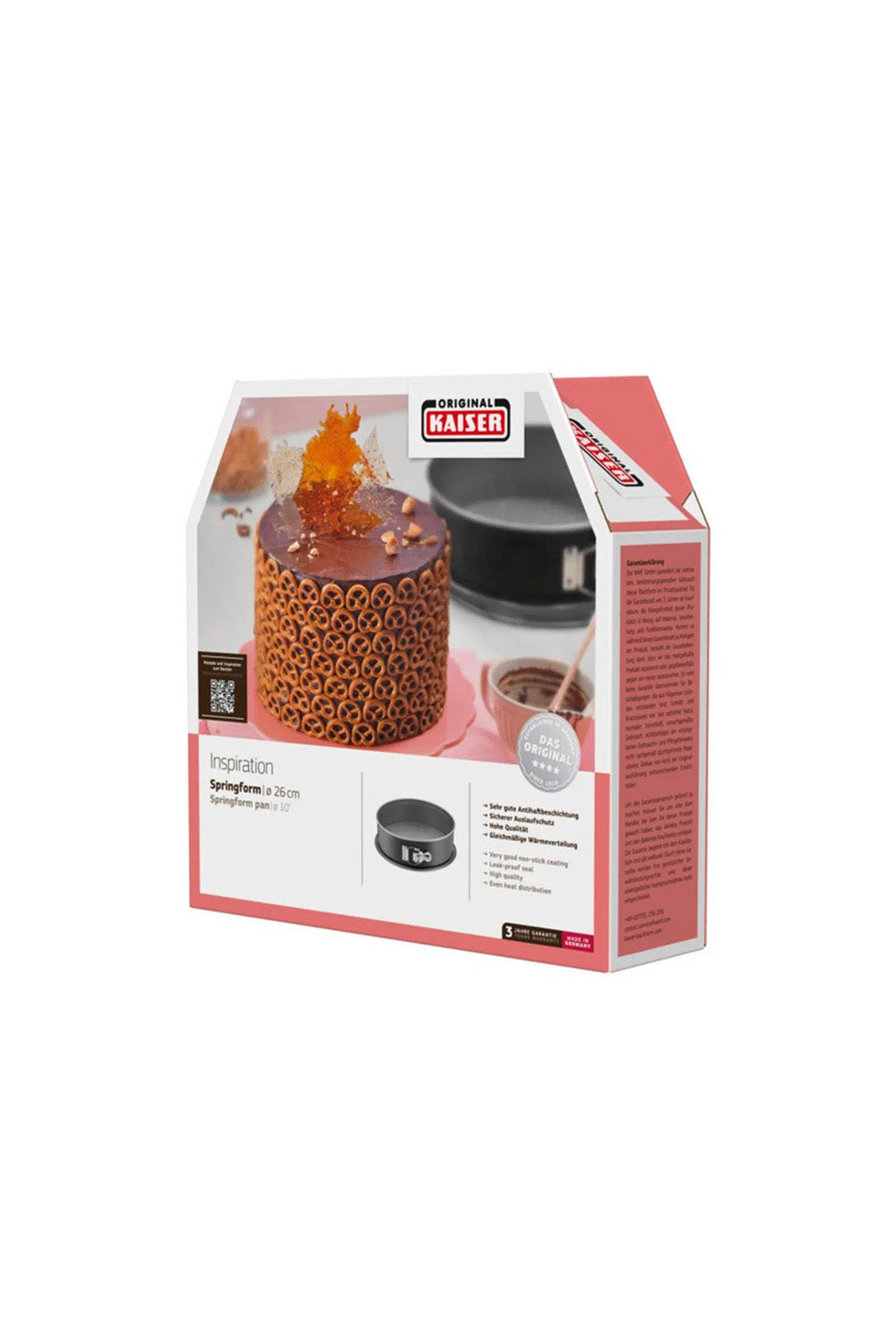 Kaiser-Inspiration Plus Kelepçeli Kek Kalıbı 26 Cm-Kek Kalıpları-2-Milagron.com