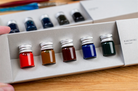 Kakimori Pigment Alüminyum Kapaklı Sample Dolma Kalem Mürekkep Seti I