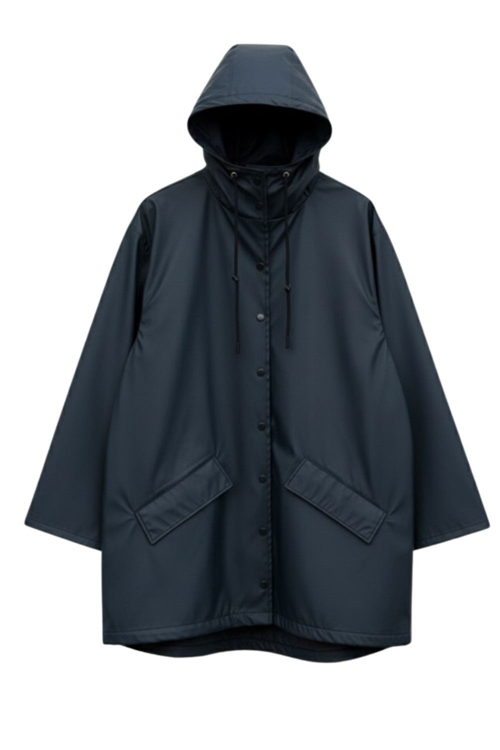 Lacivert Su Geçirmez Yağmurluk - 2