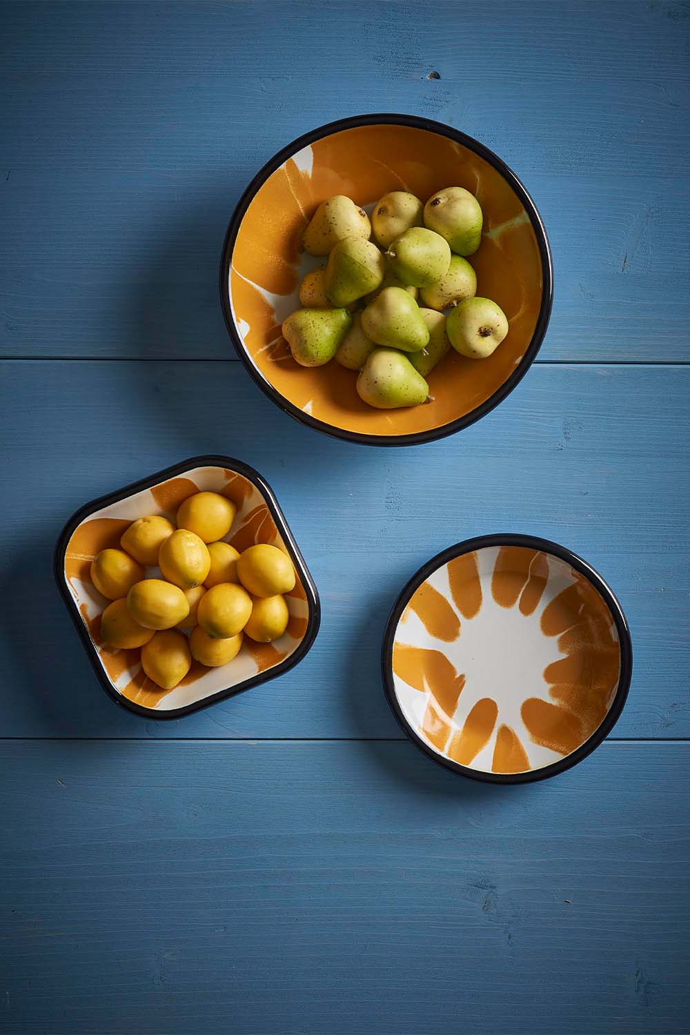 A Little Color Round Meze Plate - 4