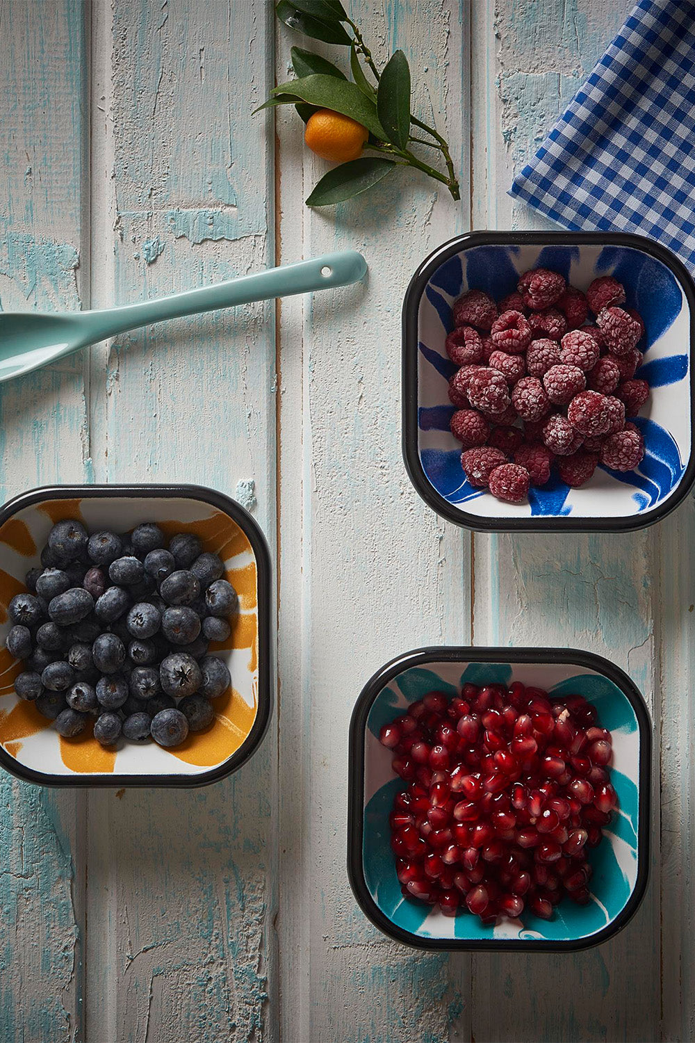 A Little Color Square Meze Plate - 3