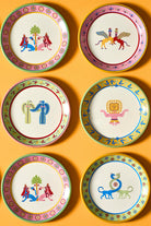 Cosmogenesis Eagle Goddesses Pink Plate - 3