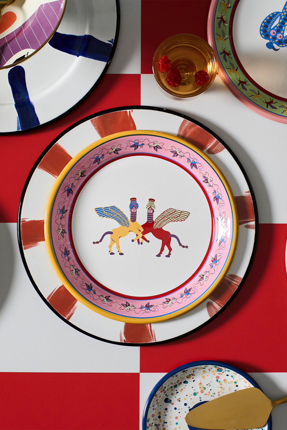 Cosmogenesis Lamassu Yellow Plate - 0