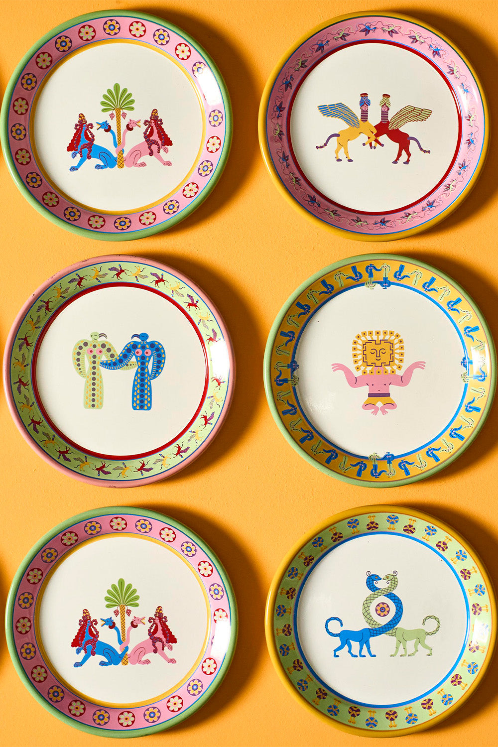 Cosmogenesis Lamassu Yellow Plate - 2