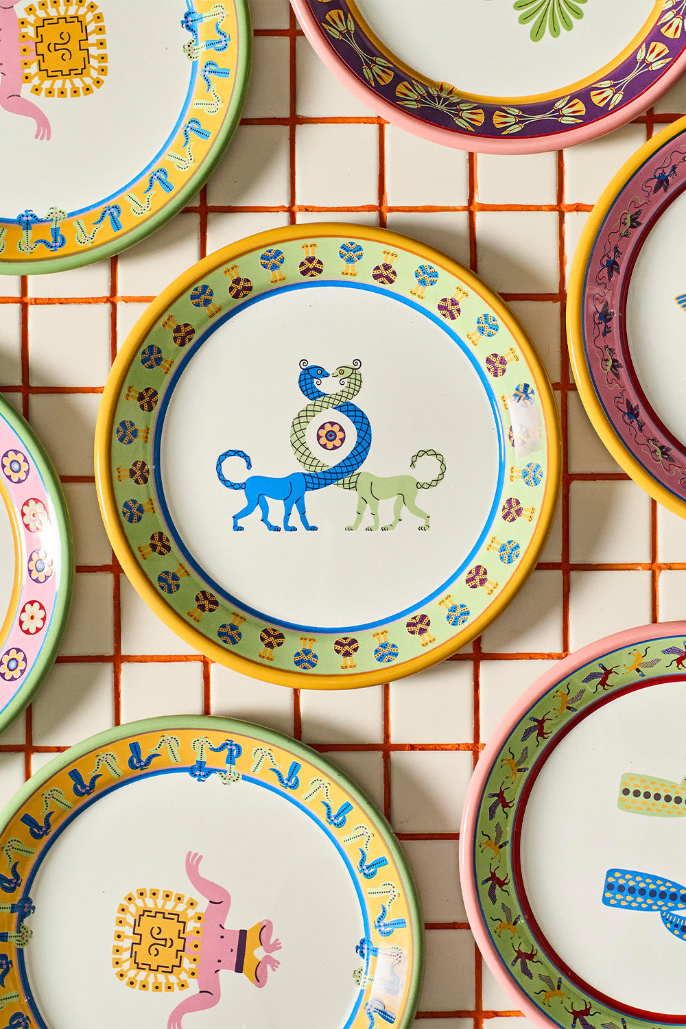 Cosmogenesis Lamassu Yellow Plate - 3