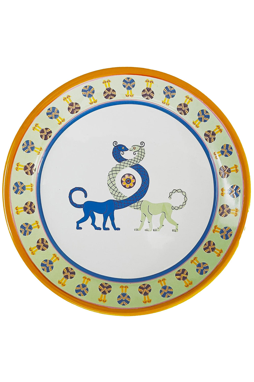 Cosmogenesis Serpopard Yellow Plate - 2