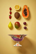 Flashback Footed Big Fruit Plate - 0