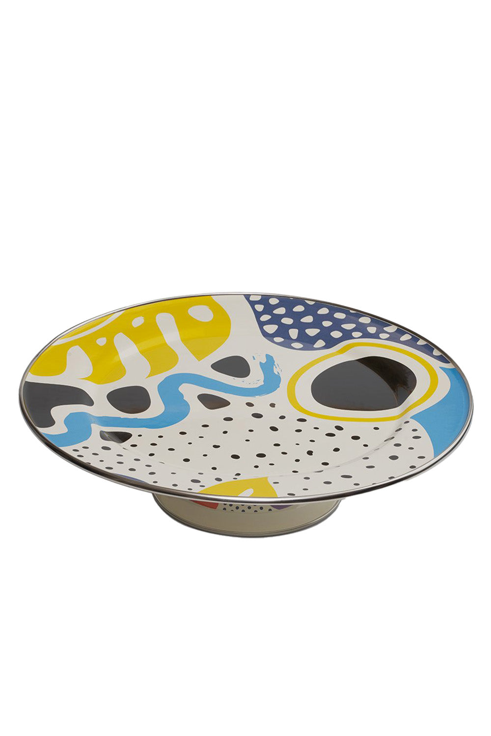 Flashback Footed Cake Serving Plate - 1