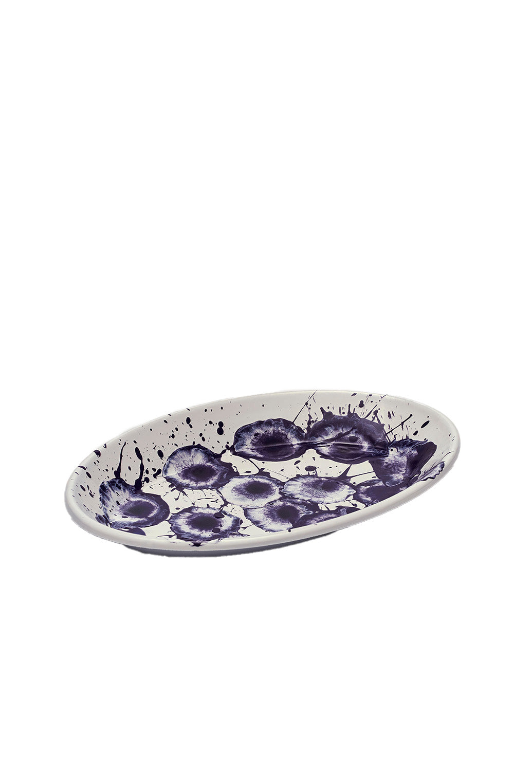Floral Madness Oval Plate - 2