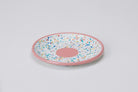 Kapka-Wonder Wheel Pink Dessert Plate-Tabak & Kase-1-Milagron.com