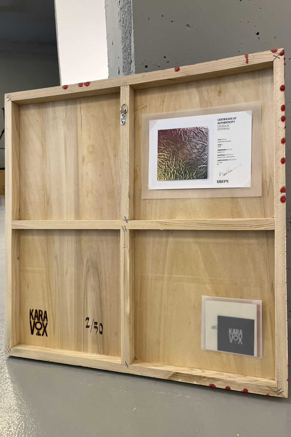 Kara Vox Art Studio-Shattered Wonder-Tablo-6-Milagron.com