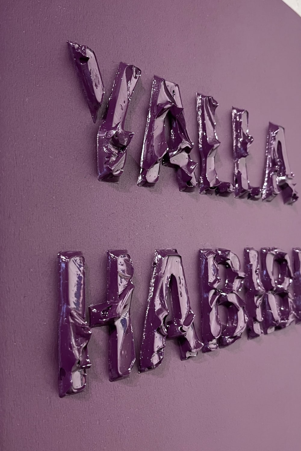 Kara Vox Art Studio-Yalla Habibi-Tablo-5-Milagron.com