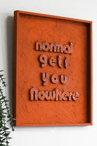 Karo Design-Anormal Turuncu Dekoratif Sanat Eserleri-Duvar Dekorları-1-Milagron.com