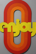 Karo Design-Enjoy-crazy-bepositive Duvar Dekorasyonu 3'lü Set-Duvar Dekorları-3-Milagron.com