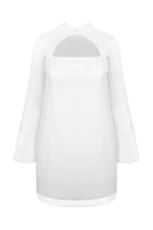 Karrla-Tina Organza Dress With Cutout Details-Elbise-3-Milagron.com