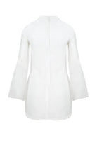 Karrla-Tina Organza Dress With Cutout Details-Elbise-4-Milagron.com