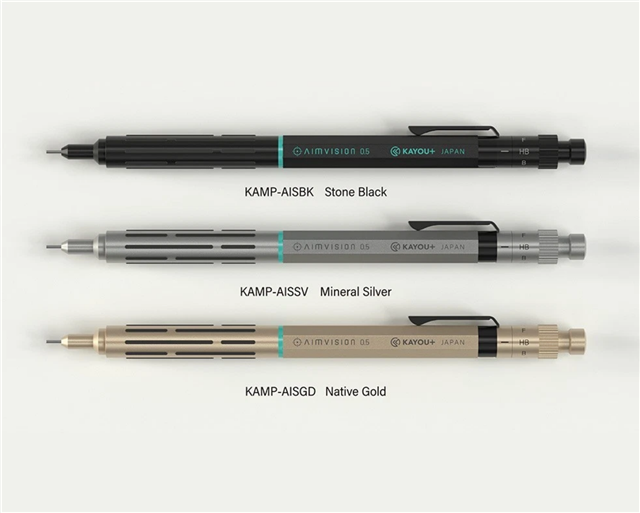 Kayou Plus Aimvision Mekanik Kurşun Kalem Mineral Silver Kamp-Aissv