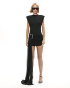 Khéla The Label-Agent Of Chaos Dress In Black-Elbise-2-Milagron.com