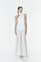 Khéla The Label-Champagne Chic Gown-Elbise-1-Milagron.com