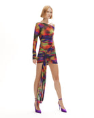 Khéla The Label-Corrupt Cosmo Dress In Multi-Elbise-2-Milagron.com