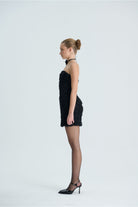 Khéla The Label-Dark Bloom Dress-Elbise-3-Milagron.com