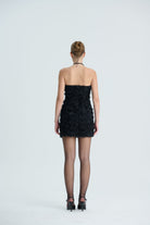 Khéla The Label-Dark Bloom Dress-Elbise-4-Milagron.com