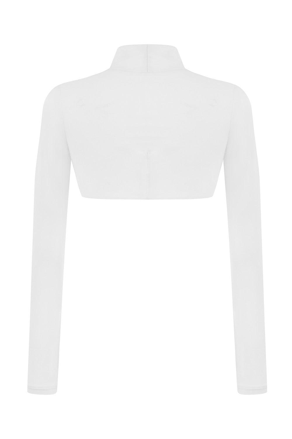 Khéla The Label-Eye Candy Top In White-Top-3-Milagron.com