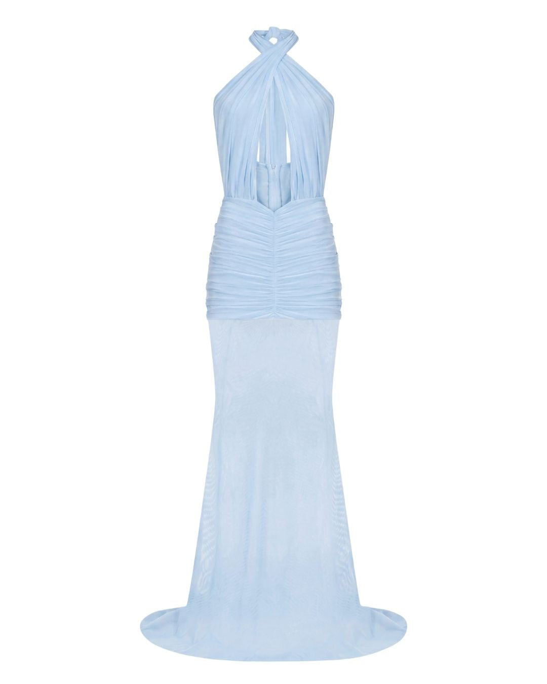 Forbidden Fruit Dress In Baby Blue